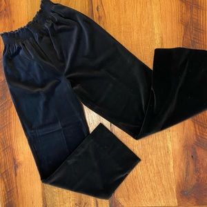 Act III Super Comfy Black Wide Leg Pants with Elastic Waistband, Size 14